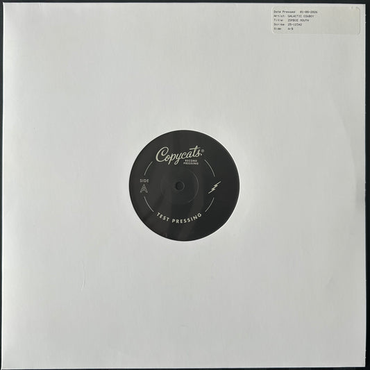 "zombie mouth" Vinyl Test Pressing